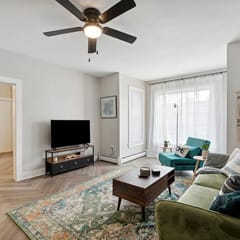Boho abode Uptown Maumee by River-GREEN Side!